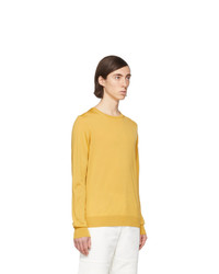 Maglione girocollo giallo di Lanvin