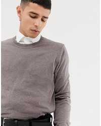 Maglione girocollo grigio di ASOS DESIGN