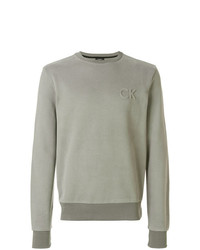 Maglione girocollo grigio di Calvin Klein Jeans