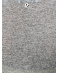 Maglione girocollo grigio di Dondup