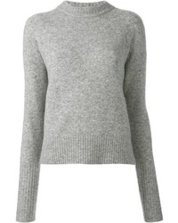 Maglione girocollo grigio di DKNY