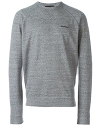 Maglione girocollo grigio di DSQUARED2