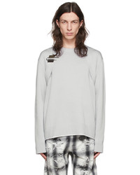Maglione girocollo grigio di Givenchy