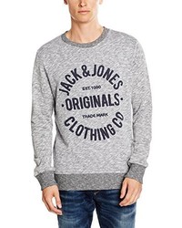 Maglione girocollo grigio di Jack & Jones