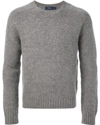 Maglione girocollo grigio di Polo Ralph Lauren