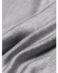 Maglione girocollo grigio di Prada