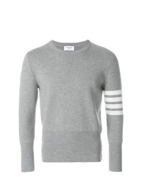 Maglione girocollo grigio di Thom Browne