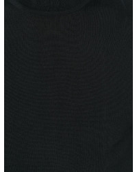 Maglione girocollo lavorato a maglia nero di Maison Margiela