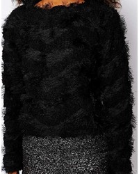 Maglione girocollo morbido nero di Vero Moda