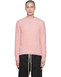 Maglione girocollo morbido rosa di Craig Green