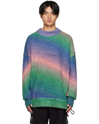 Maglione girocollo multicolore di A. A. Spectrum