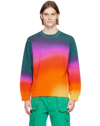 Maglione girocollo multicolore di AGR
