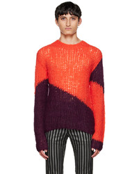 Maglione girocollo multicolore di Anna Sui