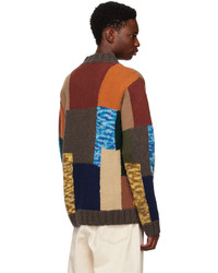 Maglione girocollo multicolore di YMC