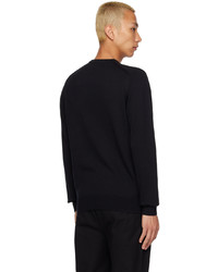 Maglione girocollo nero di Fred Perry