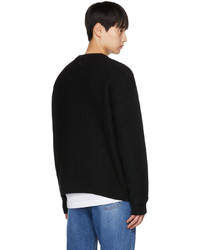 Maglione girocollo nero di Wooyoungmi