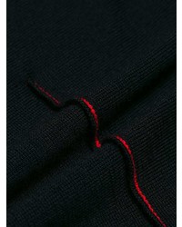 Maglione girocollo nero di MM6 MAISON MARGIELA