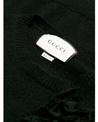 Maglione girocollo nero di Gucci