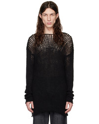 Maglione girocollo nero di Gabriela Coll Garments