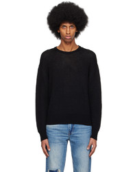 Maglione girocollo nero di John Elliott