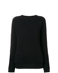 Maglione girocollo nero di Marc Jacobs