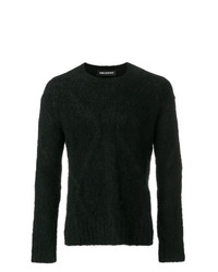 Maglione girocollo nero di Neil Barrett