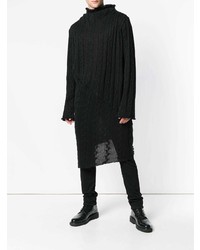Maglione girocollo nero di Moohong