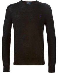 Maglione girocollo nero di Polo Ralph Lauren