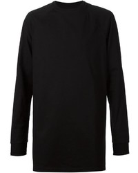 Maglione girocollo nero di Rick Owens