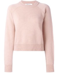 Maglione girocollo rosa di Alexander Wang
