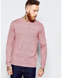 Maglione girocollo rosa di Asos