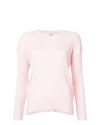 Maglione girocollo rosa di Courreges