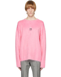 Maglione girocollo rosa di Givenchy