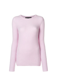 Maglione girocollo rosa di Iris von Arnim