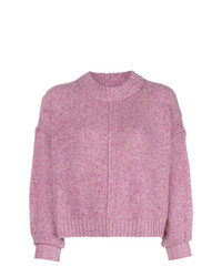 Maglione girocollo rosa di Isabel Marant