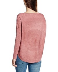 Maglione girocollo rosa di Only