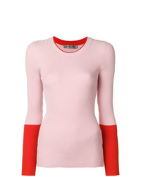 Maglione girocollo rosa di Sportmax