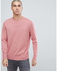 Maglione girocollo rosa di Tommy Hilfiger