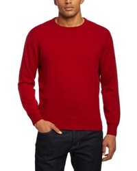 Maglione girocollo rosso di Al Andalus