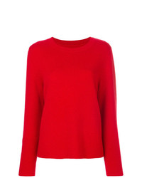 Maglione girocollo rosso di Chinti & Parker
