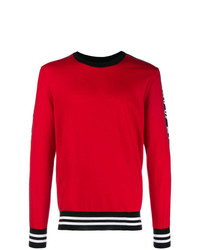 Maglione girocollo rosso di Dolce & Gabbana