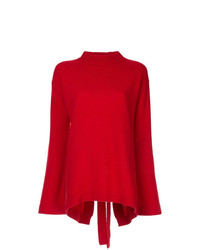 Maglione girocollo rosso di Ellery