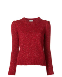 Maglione girocollo rosso di Isa Arfen