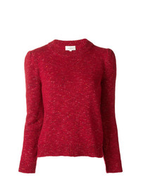 Maglione girocollo rosso di Isa Arfen