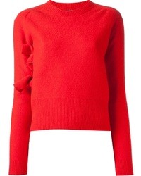 Maglione girocollo rosso di J.W.Anderson