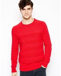 Maglione girocollo rosso di Jack Wills