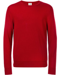 Maglione girocollo rosso di Kent & Curwen