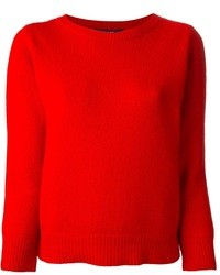 Maglione girocollo rosso di Sofie D'hoore