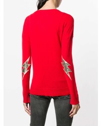 Maglione girocollo rosso di Zadig & Voltaire