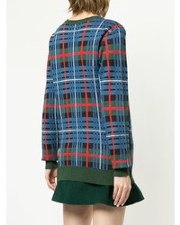 Maglione girocollo scozzese multicolore di Macgraw